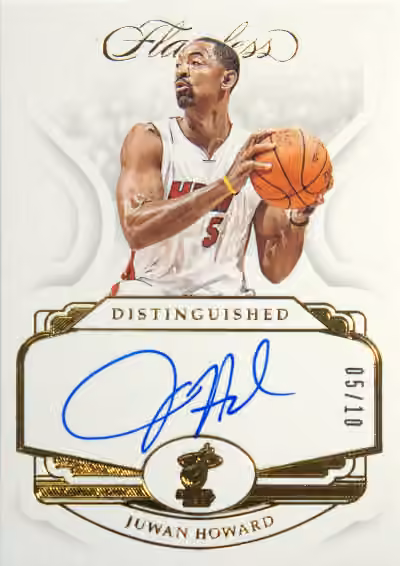 Juwan Howard | 2018-19 Panini Panini Flawless Distinguished Autographs Gold #DA-JWH