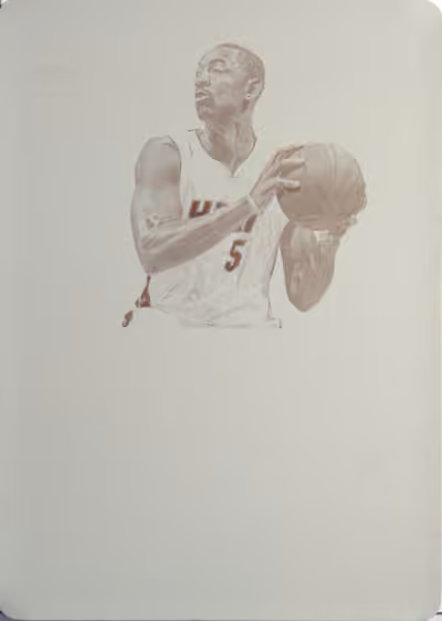 Juwan Howard | 2018-19 Panini Panini Flawless Distinguished Autographs Printing Plate Magenta #DA-JWH