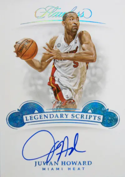 2018-19 Panini Panini Flawless Legendary Scripts Platinum LS JWH