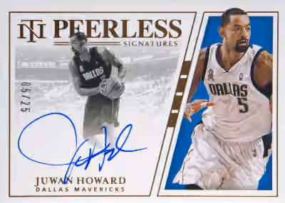 Juwan Howard | 2019-20 Panini Panini National Treasures Peerless Signatures Bronze #PS-JWH