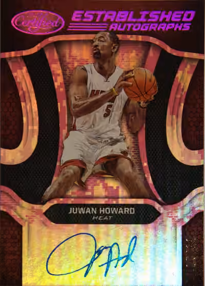 Juwan Howard | 2019-20 Panini Panini Certified Established Autographs Camo #EA-JH