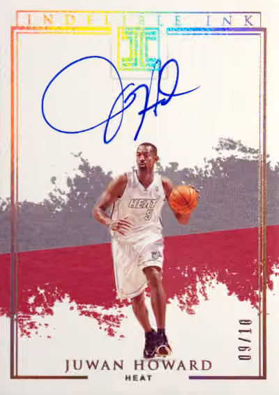 Juwan Howard | 2019-20 Panini Panini Impeccable Indelible Ink Gold Holo #II-JWH