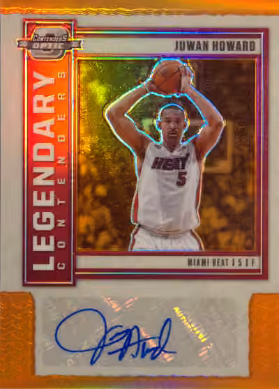 Juwan Howard | 2020-21 Panini Panini Contenders Optic Contenders Autographs Orange #LCA-JUW