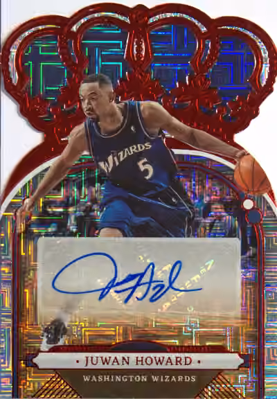Juwan Howard | 2022-23 Panini Panini Crown Royale Die-Cuts Asia Red #CA-JHW