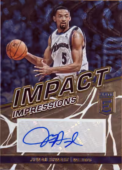 Juwan Howard | 2022-23 Panini Panini Elite Impact Impressions Gold #II-JHW