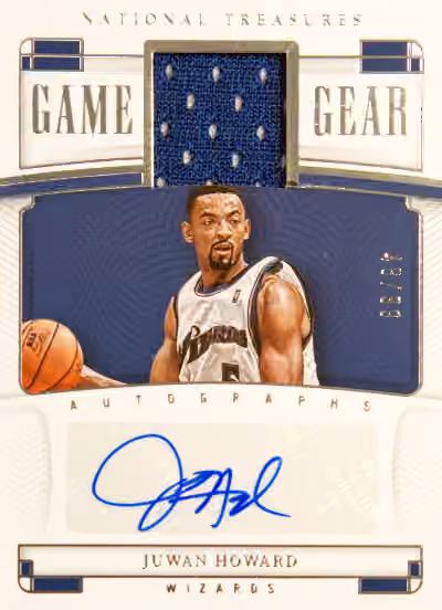 Juwan Howard | 2022-23 Panini Panini National Treasures Game Gear Autographs Jersey #GGA-JWH
