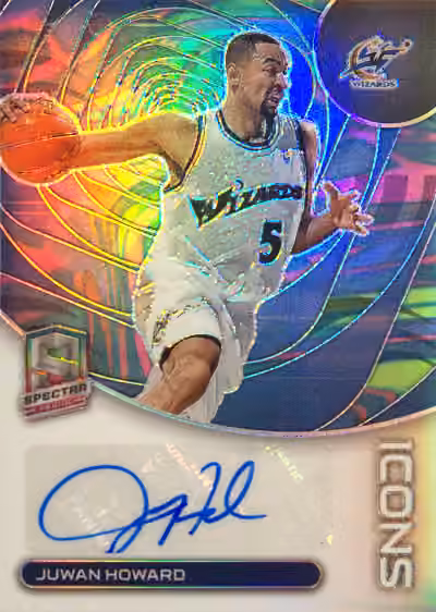 Juwan Howard | 2022-23 Panini Panini Spectra Icons Autographs Marble #IA-JUW