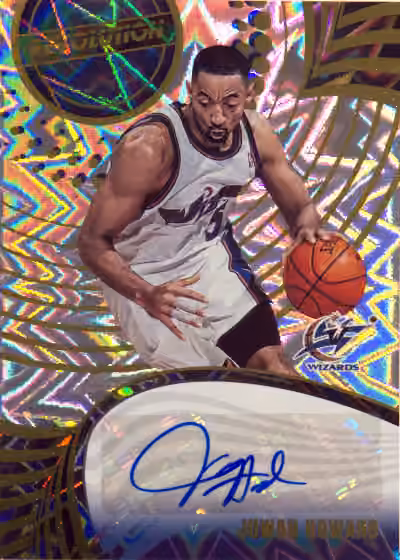 Juwan Howard | 2023-24 Panini Panini Revolution Autographs Fractal #A-JHW
