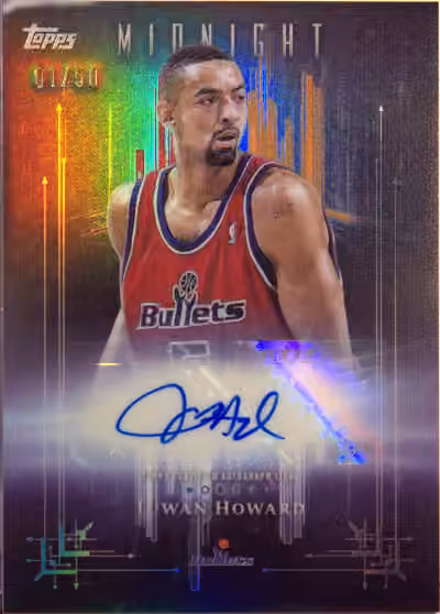Juwan Howard | 2025-26 Topps Topps Midnight Dark Marks Summer Solstice #DM-JH