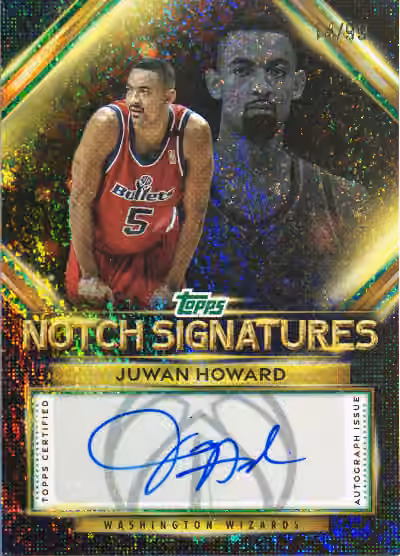Juwan Howard | 2025-26 Topps Topps Notch Signatures Green Holo #TNS-JH